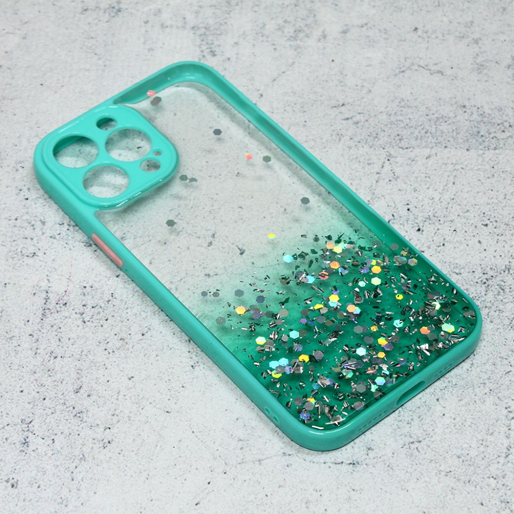 Maska za Apple iPhone 13 Pro Max — Frame Glitter