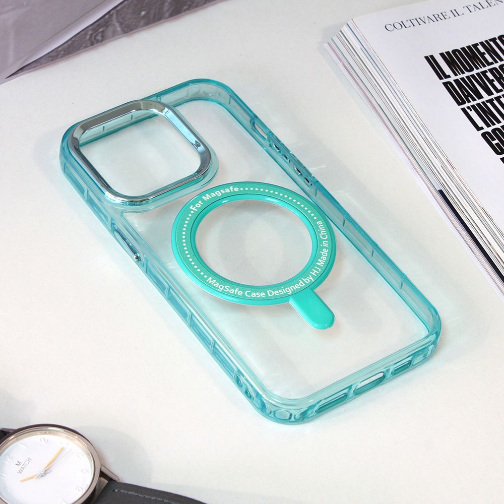 Maska za Apple iPhone 14 Pro — Frame Magsafe, plava
