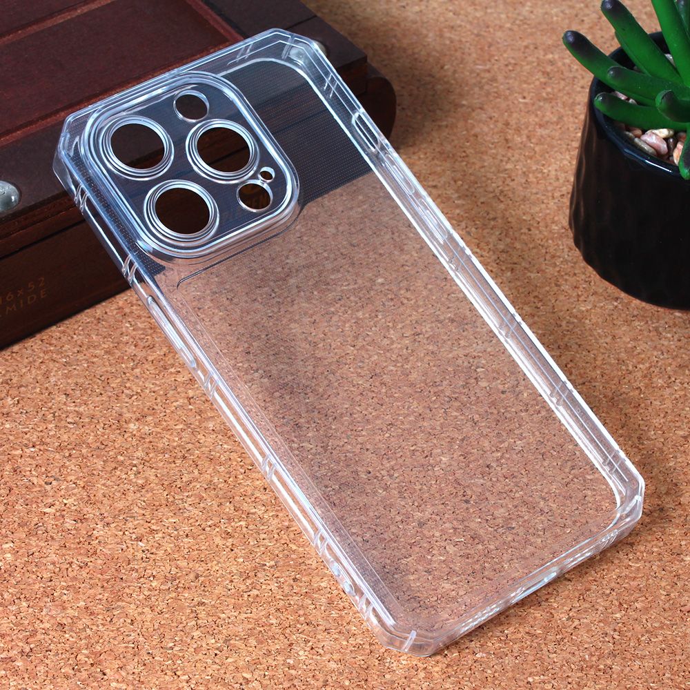 Maska za Apple iPhone 15 Pro — Full Protection, transparent