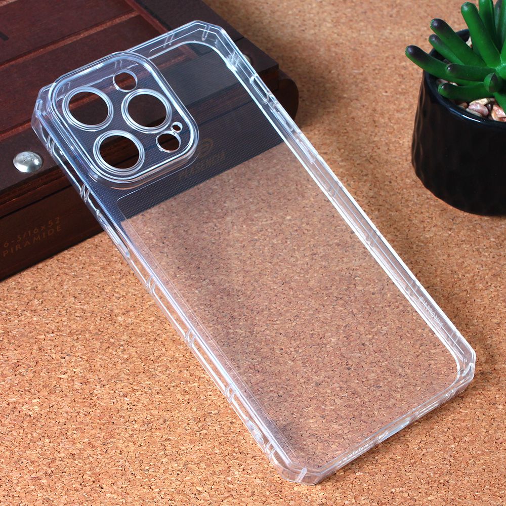 Maska za Apple iPhone 15 Pro Max — Full Protection, transparent