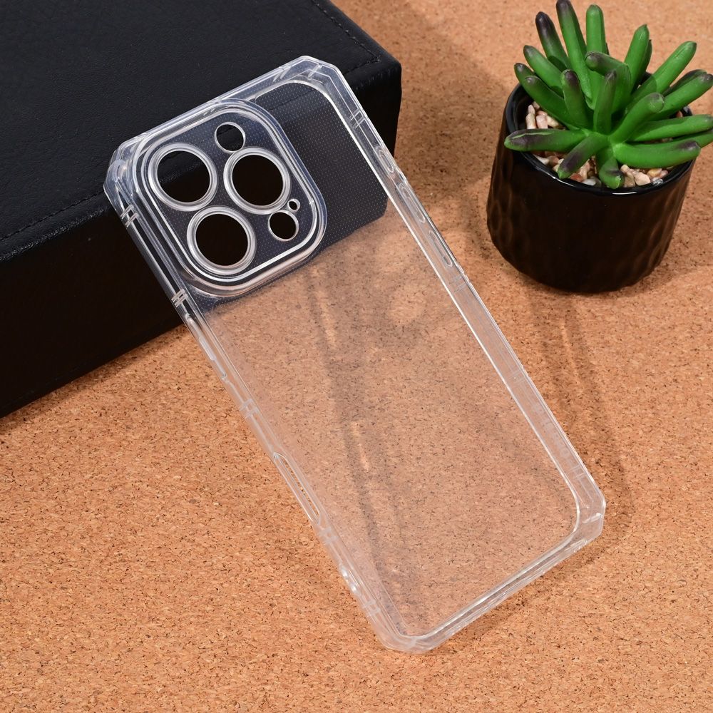 Maska za Apple iPhone 16 Pro — Full Protection, transparent
