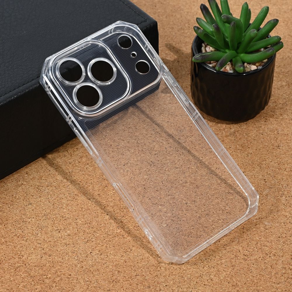 Maska za Apple iPhone 17 Pro — Full Protection, transparent