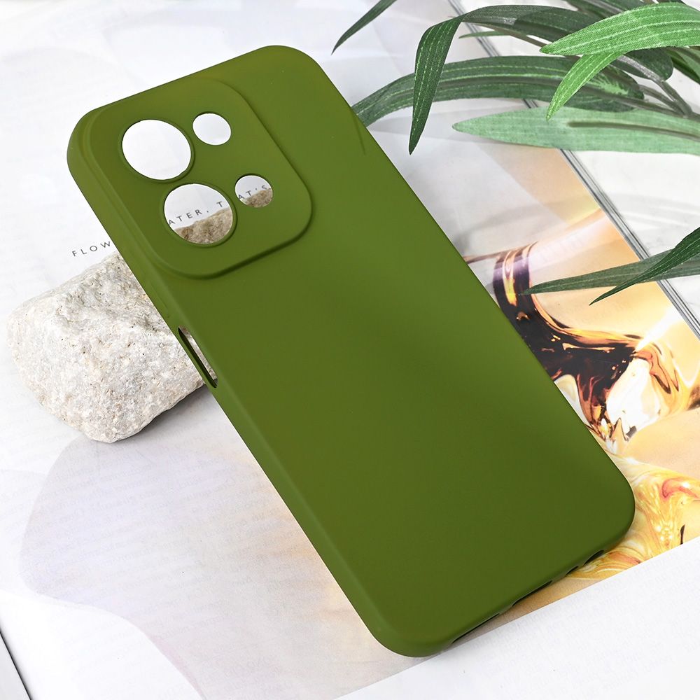 Maska za Xiaomi Redmi 15C — Gentle Color, zelena
