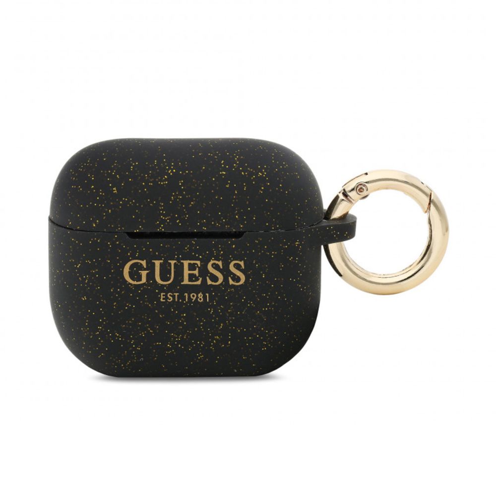 Audio oprema za Apple AirPods 3 — Torbica Guess Glitter crna GUA3SGGEK
