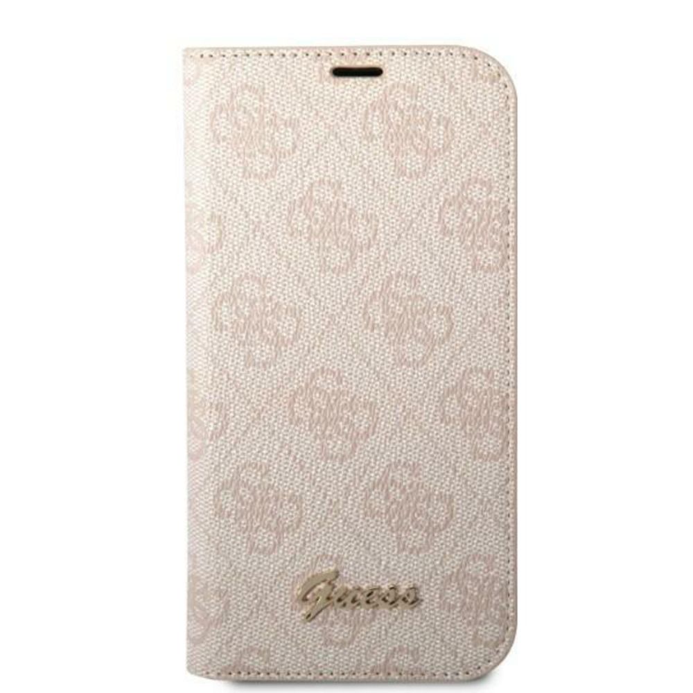 Maska za Apple iPhone 14 Pro — Guess BT PC/TPU 4G PU Script Metal