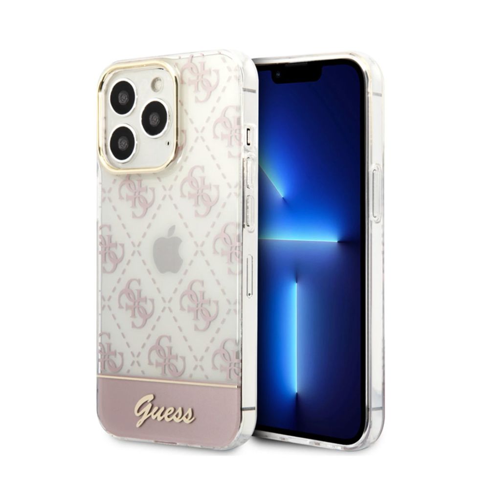 Maska za Apple iPhone 14 Pro — Guess Hc 4G Electro Script
