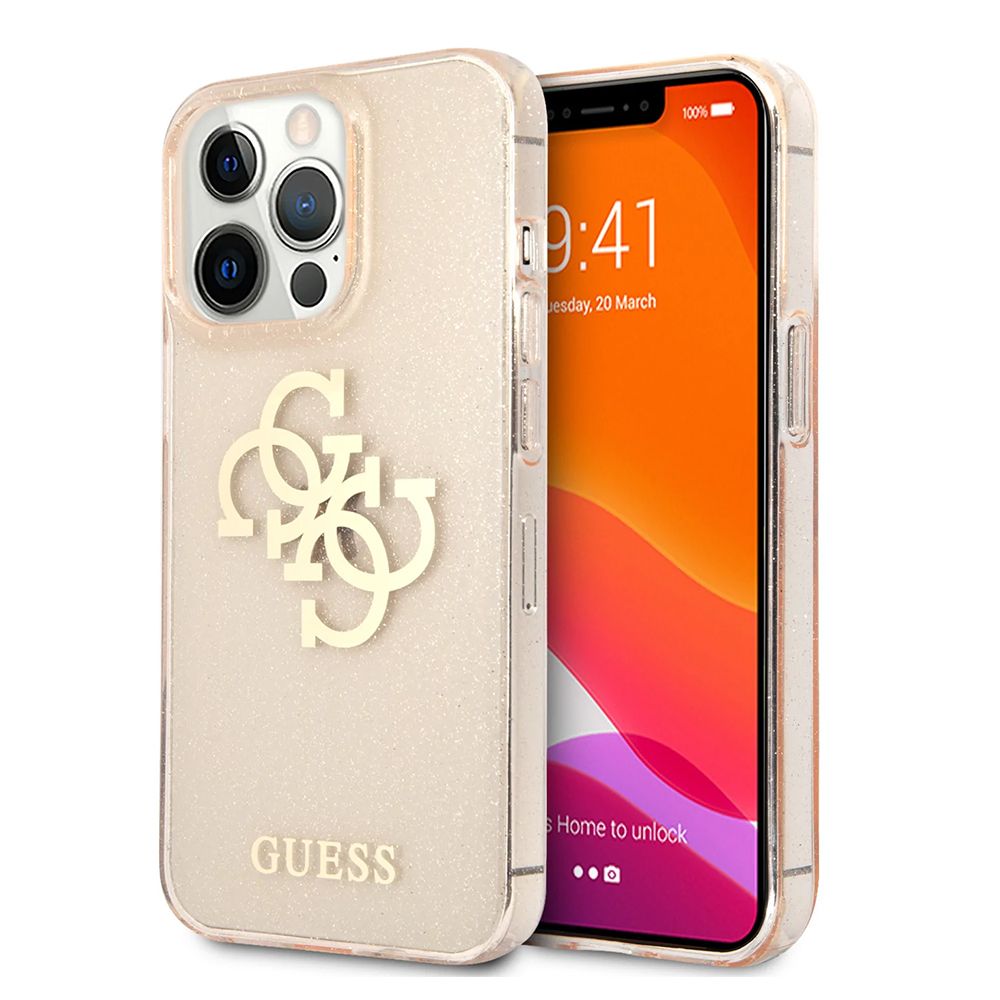 Maska za Apple iPhone 13 Pro — Guess Hc Glitter Big