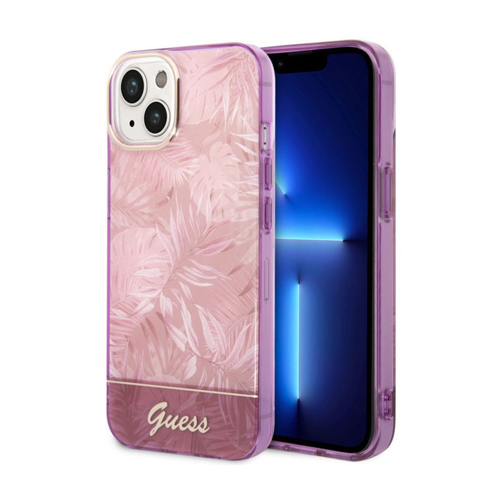 Maska za Apple iPhone 14 Plus — Guess Hc IML Electro Cam Jungle