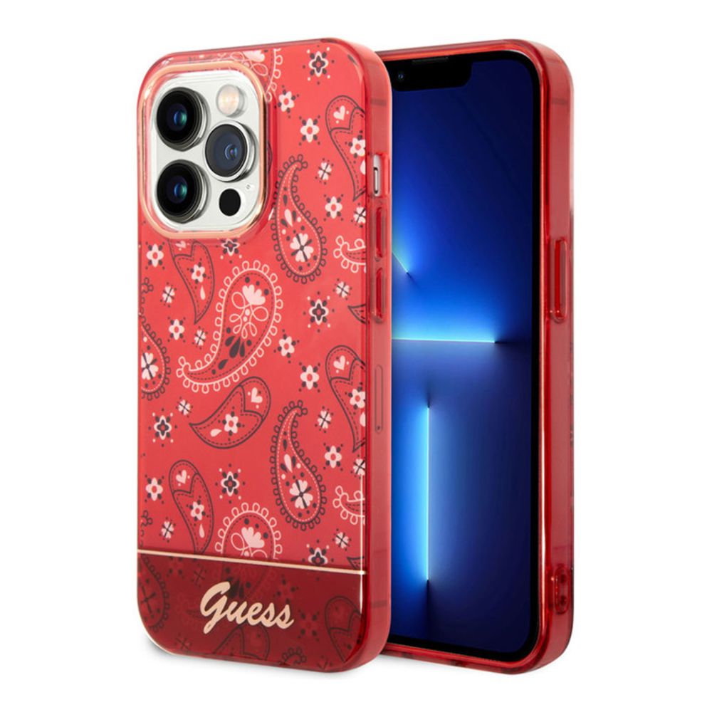 Maska za Apple iPhone 14 Pro — Guess Hc IML Electro Cam Raisley