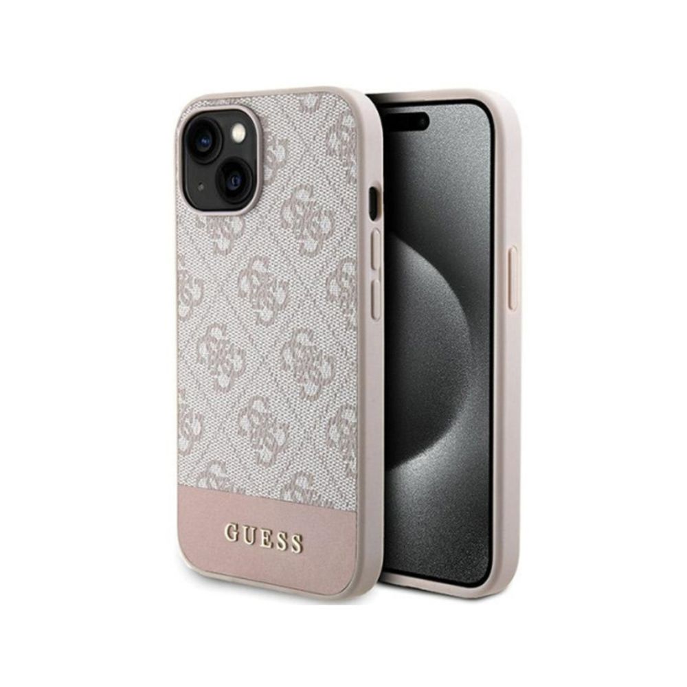 Maska za Apple iPhone 15 — Guess Hc PC/TPU 4G Bottom Stripe