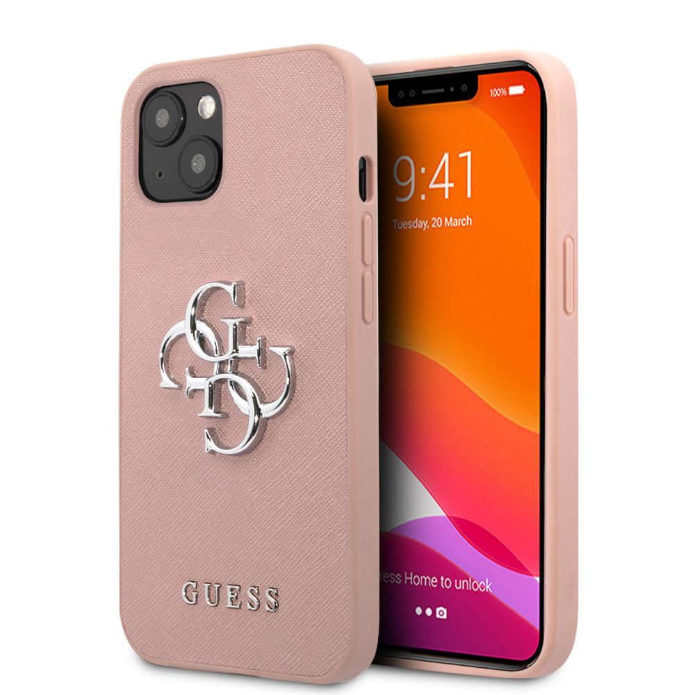 Maska za Apple iPhone 13 — Guess Saffiano Big