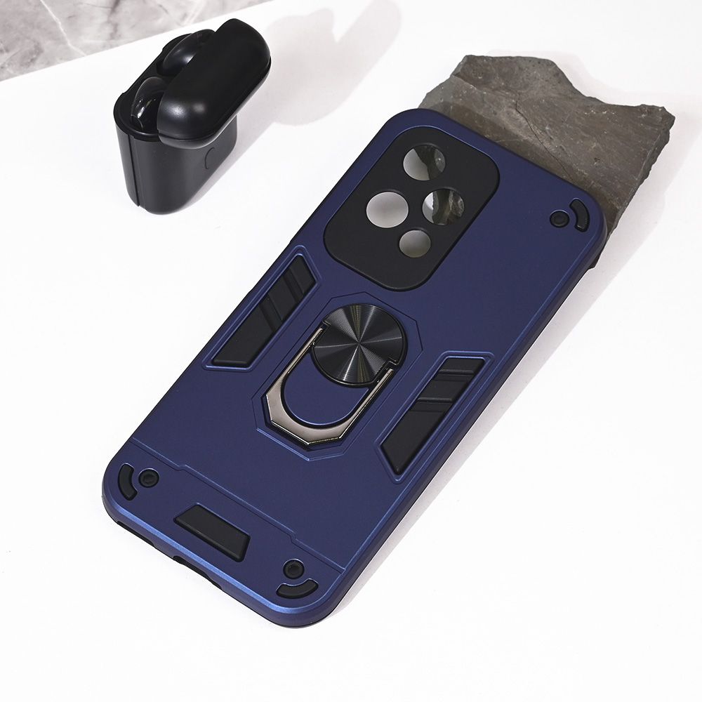 Maska za Honor 200 Lite — Hard Ring, tamno plava