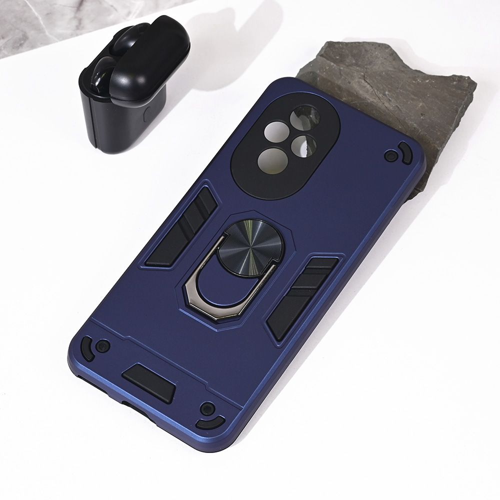 Maska za Honor 200 — Hard Ring, tamno plava