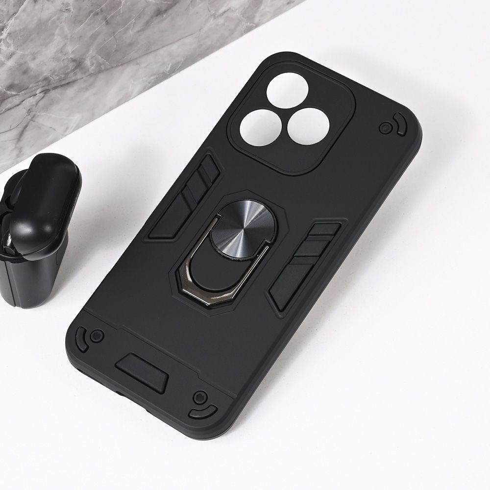 Maska za Honor 400 Lite — Hard Ring, crna