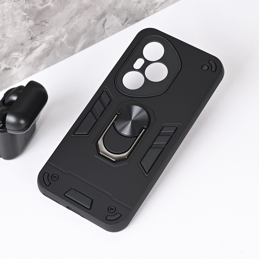 Maska za Honor 400 Pro — Hard Ring, crna
