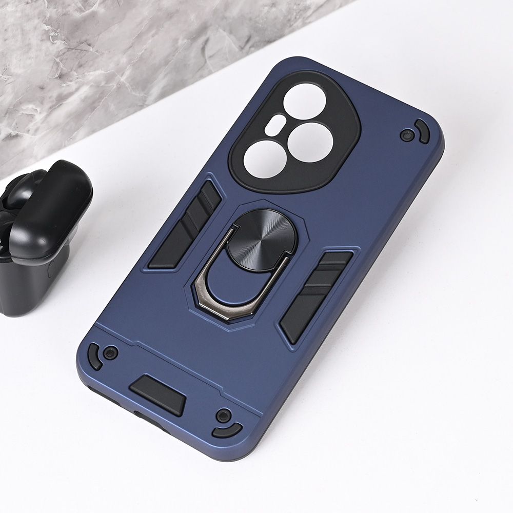 Maska za Honor 400 Pro — Hard Ring, tamno plava
