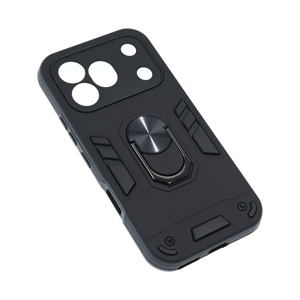 Maska za Honor 600 Pro — Hard Ring, crna