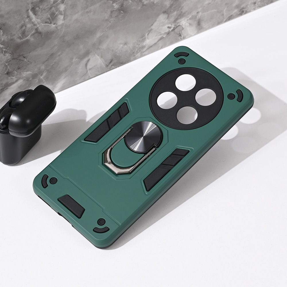 Maska za Honor Magic 7 Lite — Hard Ring, tamno zelena