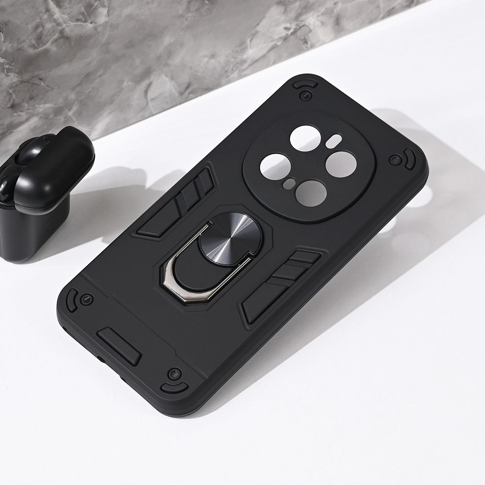 Maska za Honor Magic 7 Pro — Hard Ring, crna