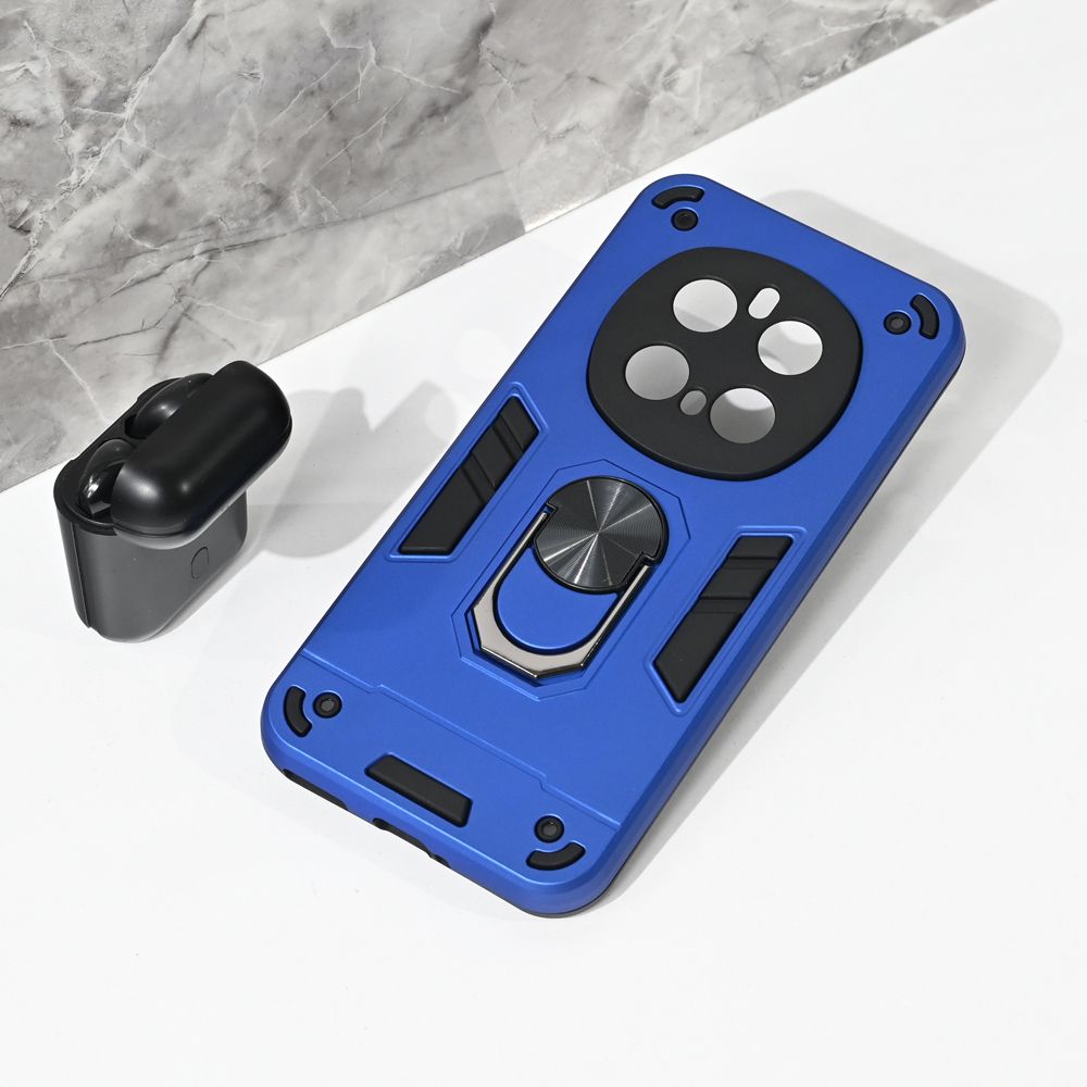 Maska za Honor Magic 7 Pro — Hard Ring, plava