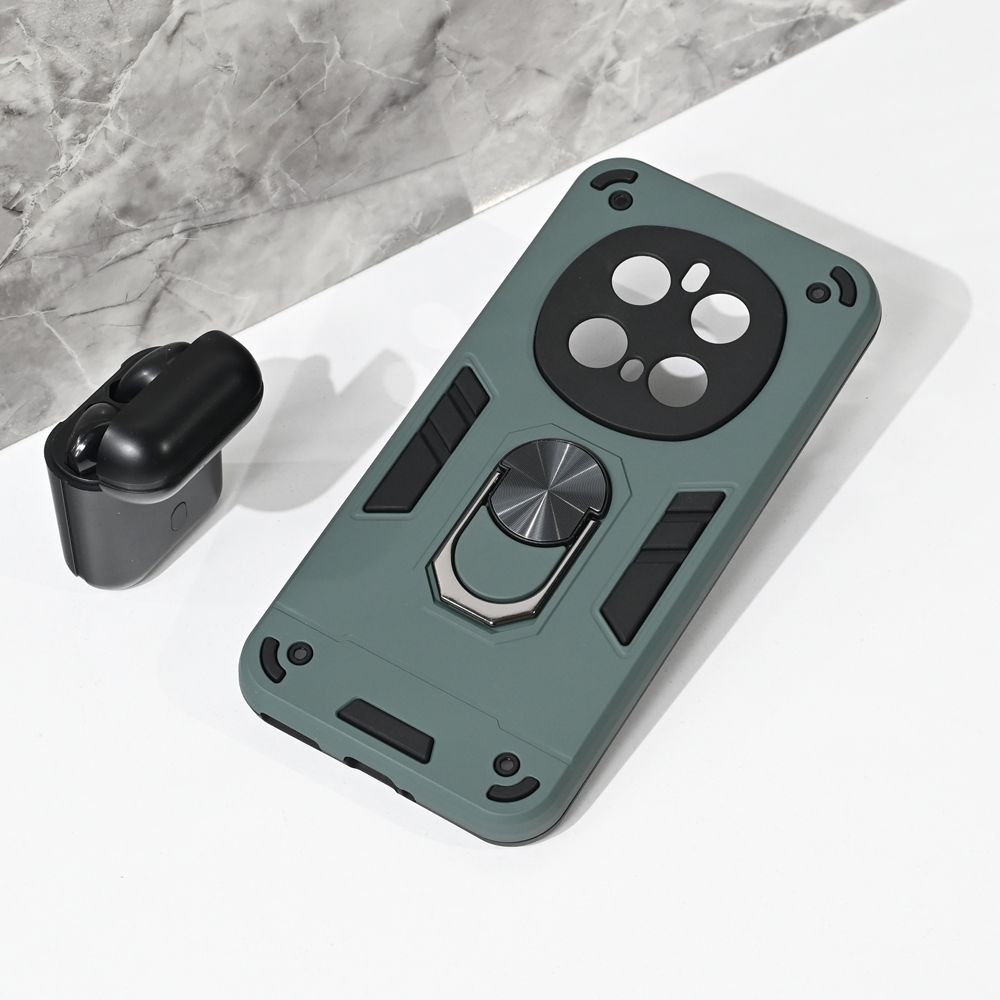 Maska za Honor Magic 7 Pro — Hard Ring, tamno siva