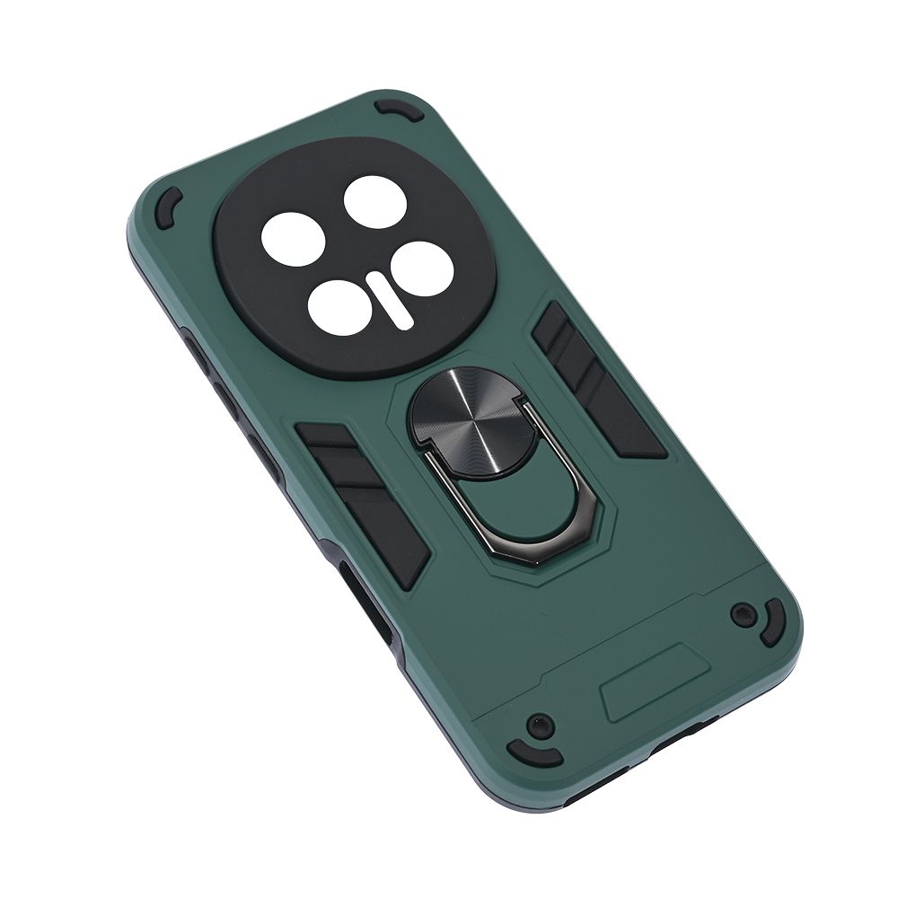 Maska za Honor Magic 8 Pro — Hard Ring, tamno zelena