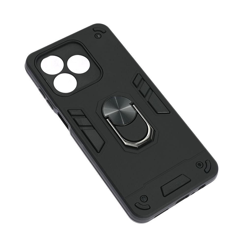 Maska za Honor X5c Plus — Hard Ring, crna