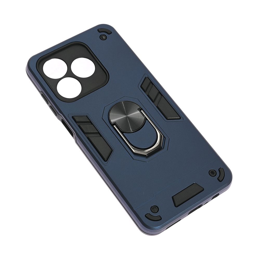 Maska za Honor X5c Plus — Hard Ring, tamno plava