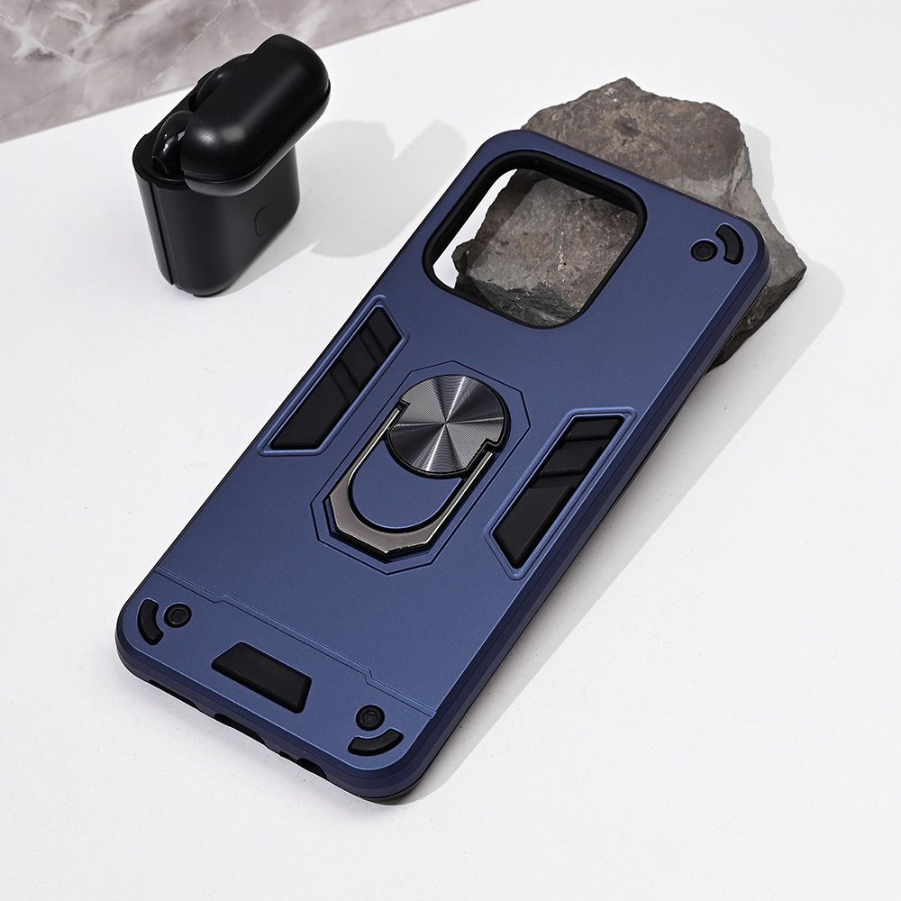 Maska za Honor X6b — Hard Ring, tamno plava