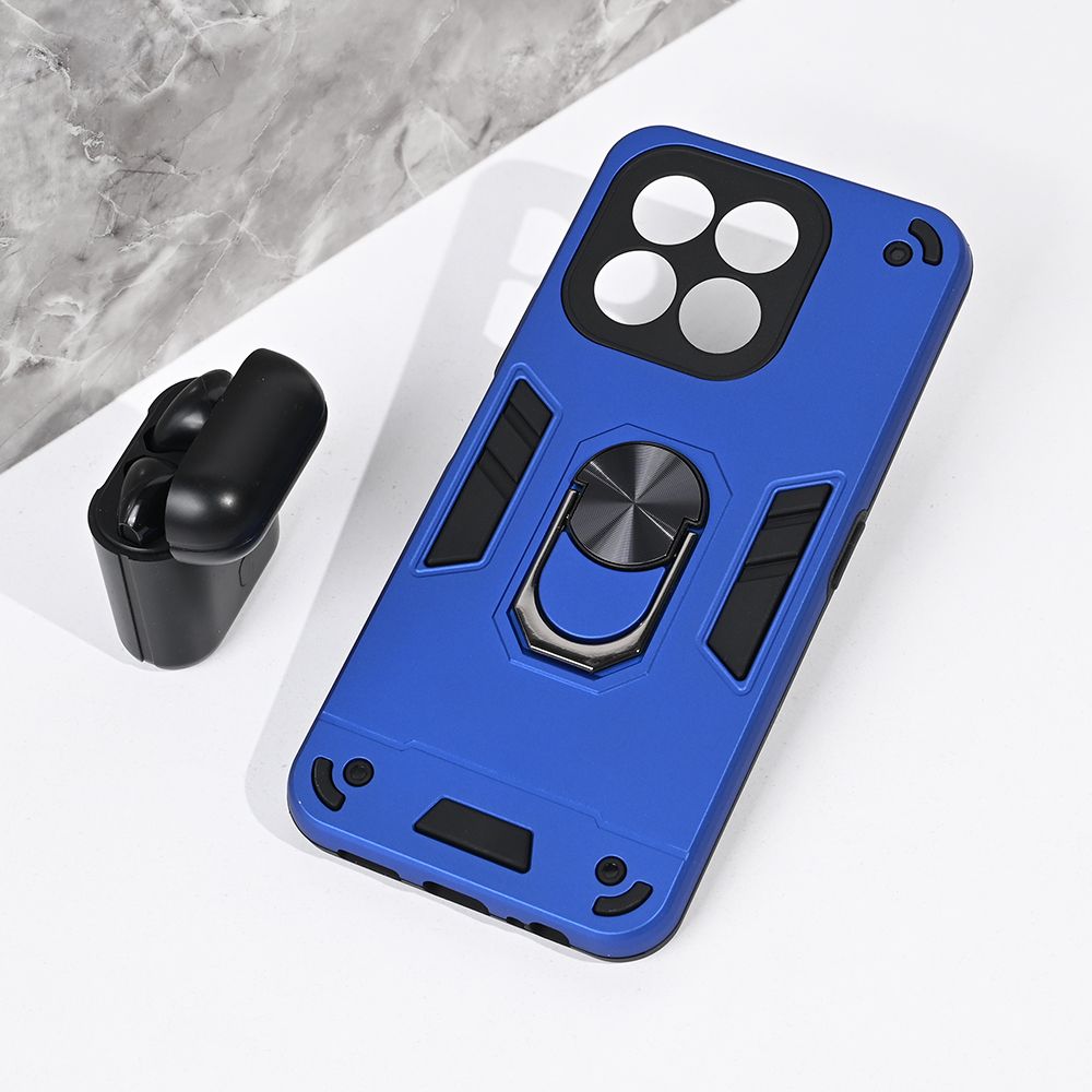 Maska za Honor X6c — Hard Ring, plava