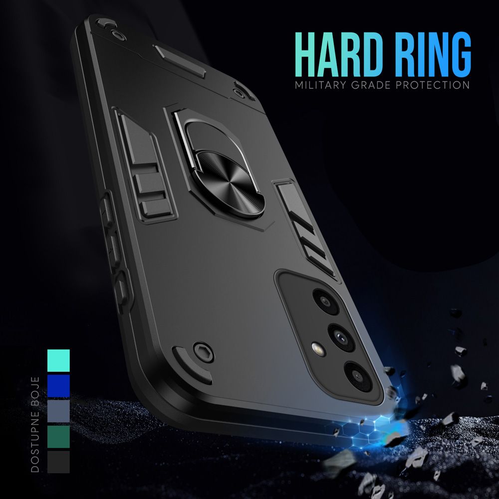 Maska za Honor X7b — Hard Ring, tamno plava