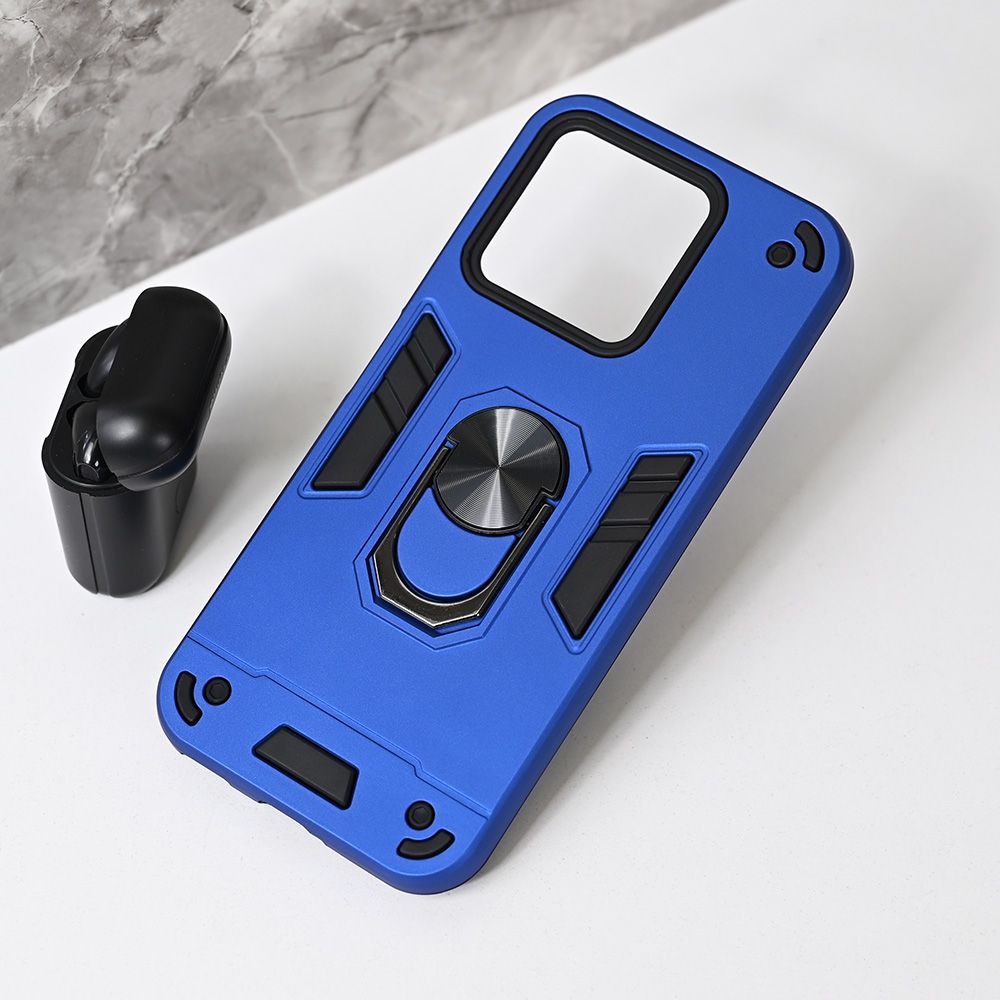 Maska za Honor X8c — Hard Ring, plava