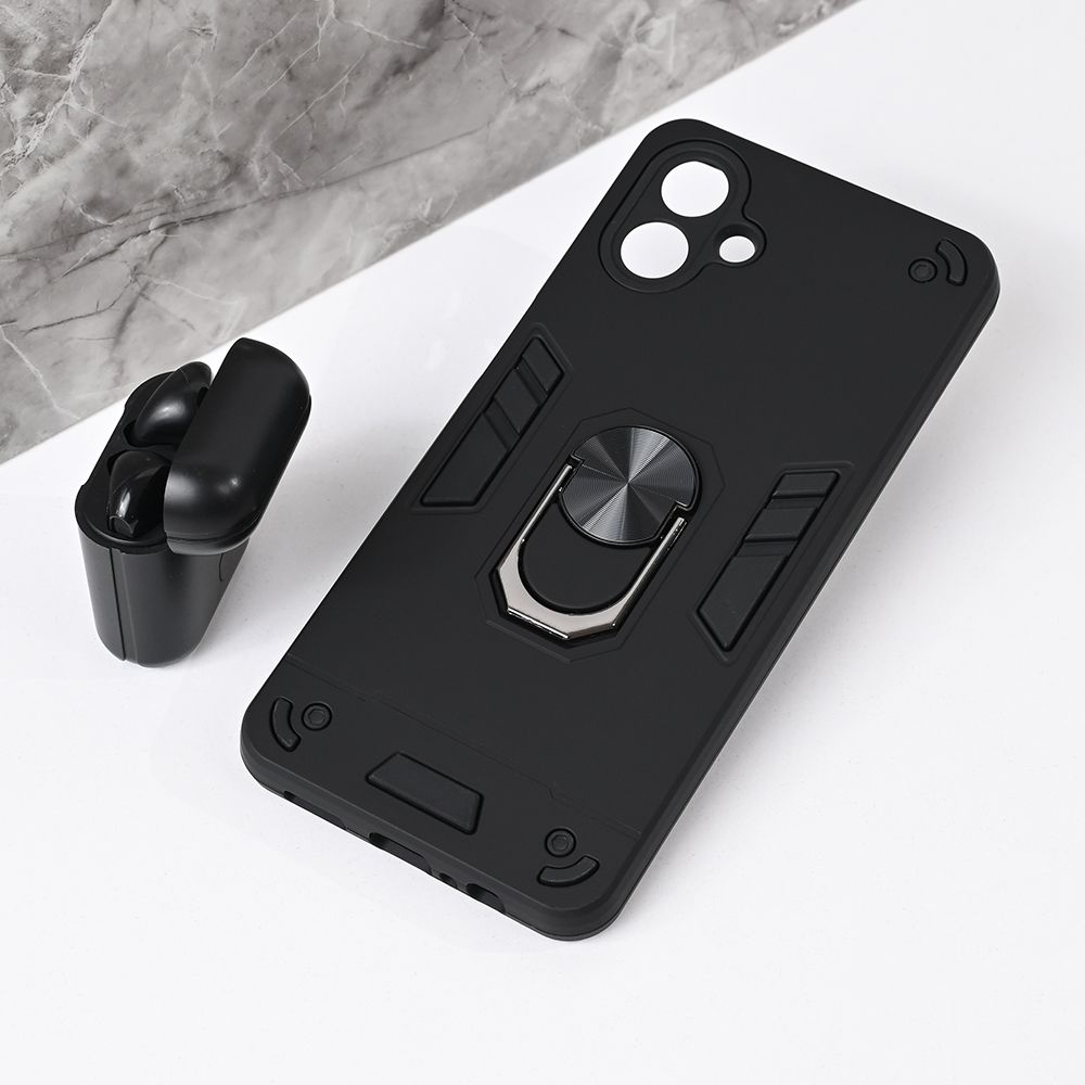 Maska za Samsung Galaxy A07 — Hard Ring, crna