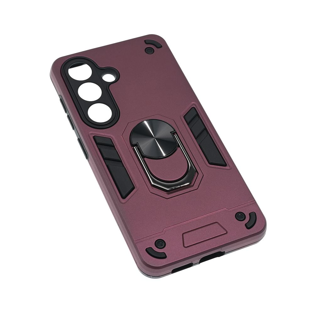 Maska za Samsung Galaxy S26 — Hard Ring, bordo