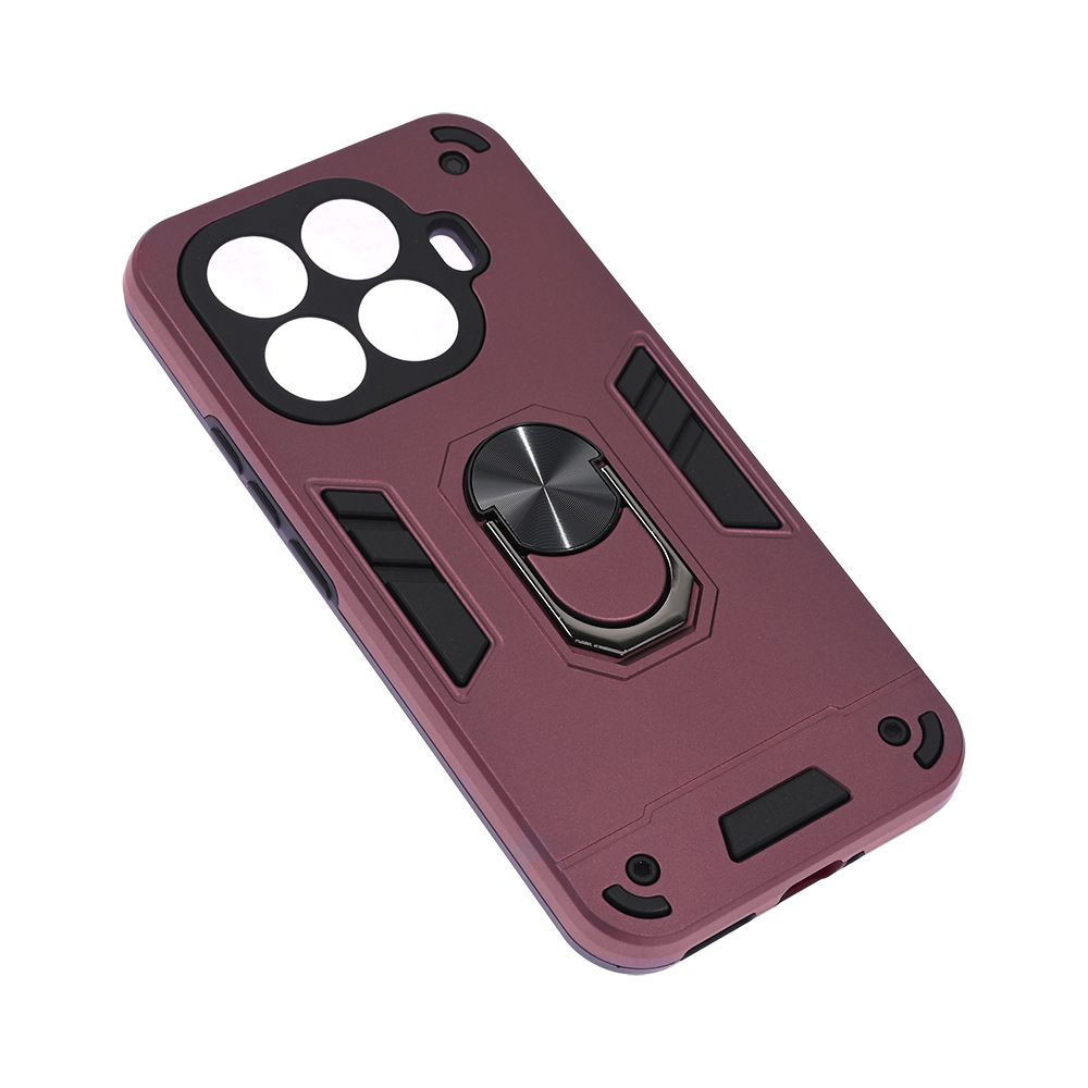 Maska za Xiaomi 15T Pro — Hard Ring, bordo