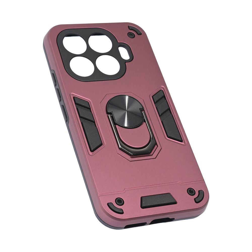 Maska za Xiaomi 17T — Hard Ring, bordo