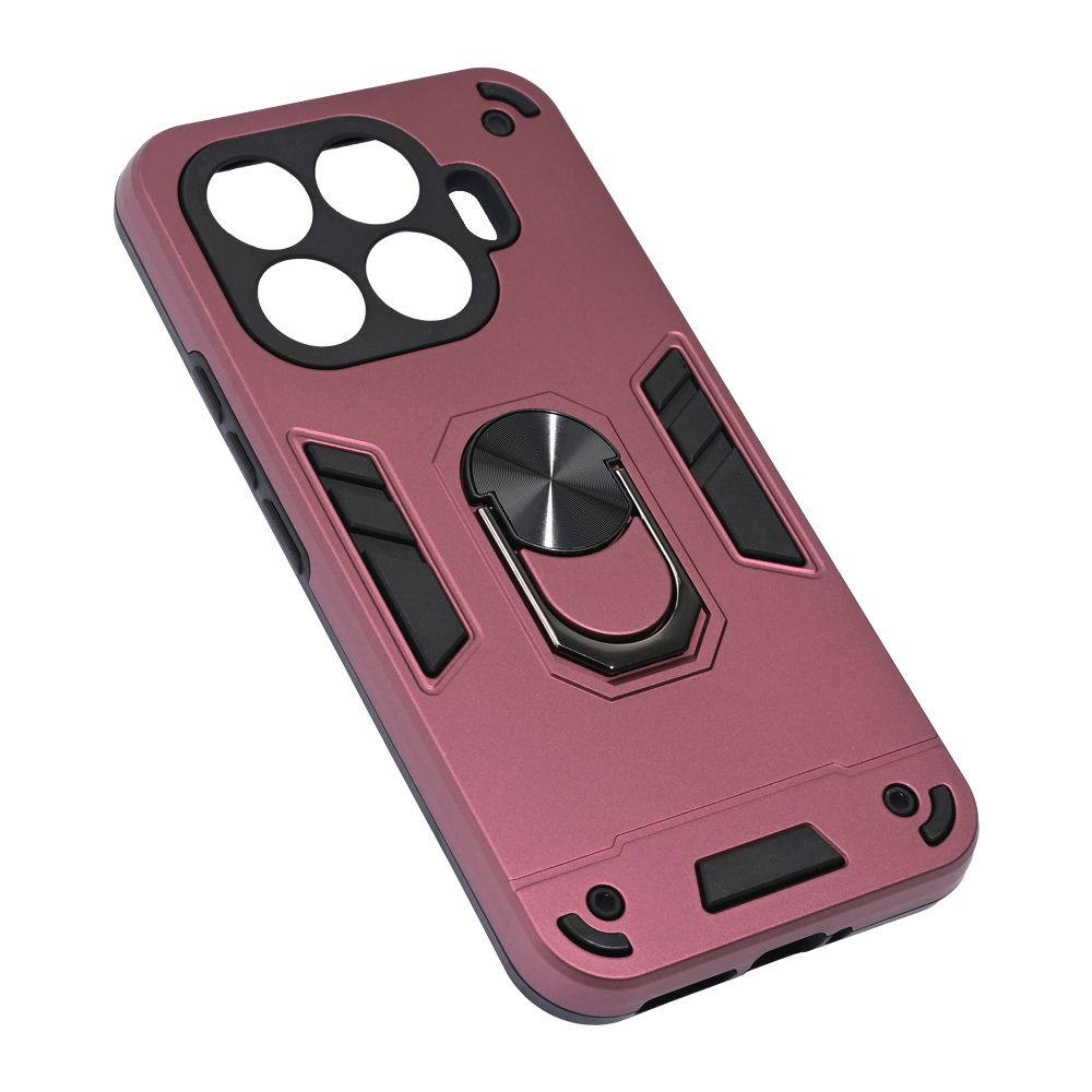 Maska za Xiaomi 17T Pro — Hard Ring, bordo