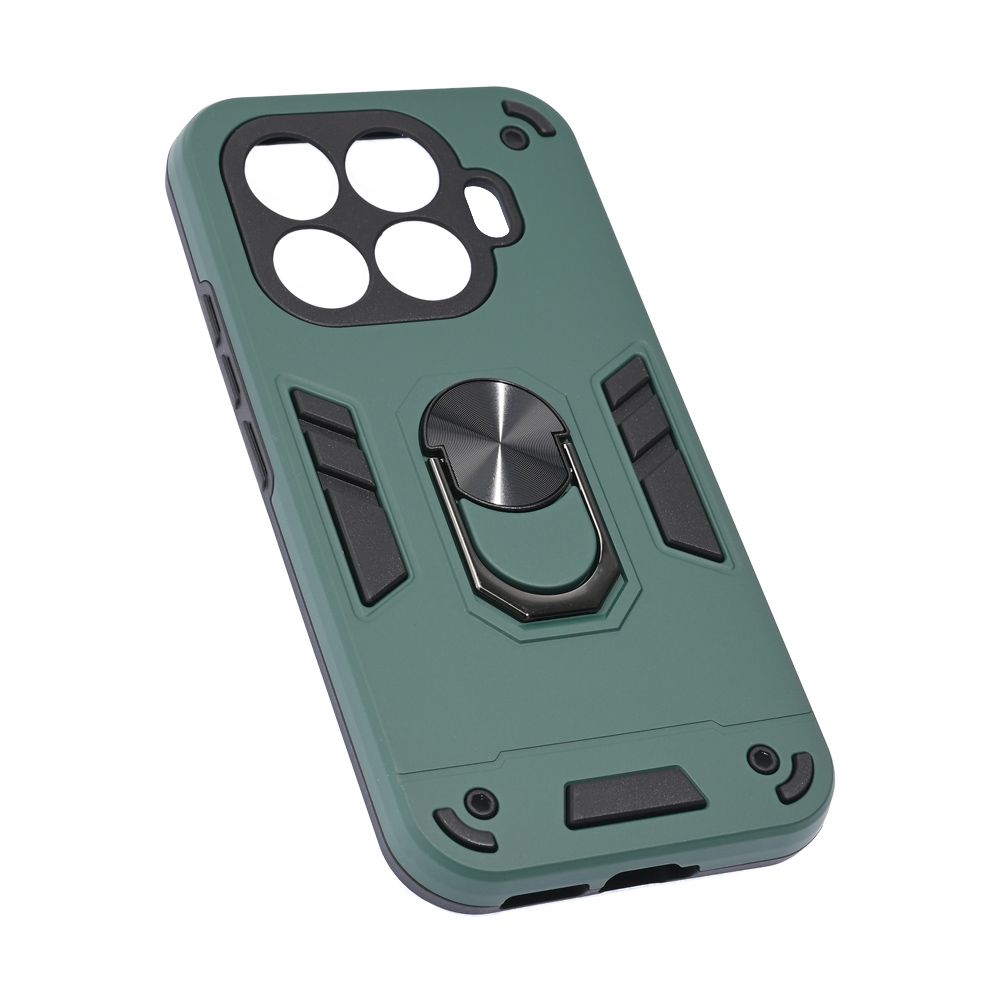 Maska za Xiaomi 17T — Hard Ring, tamno zelena