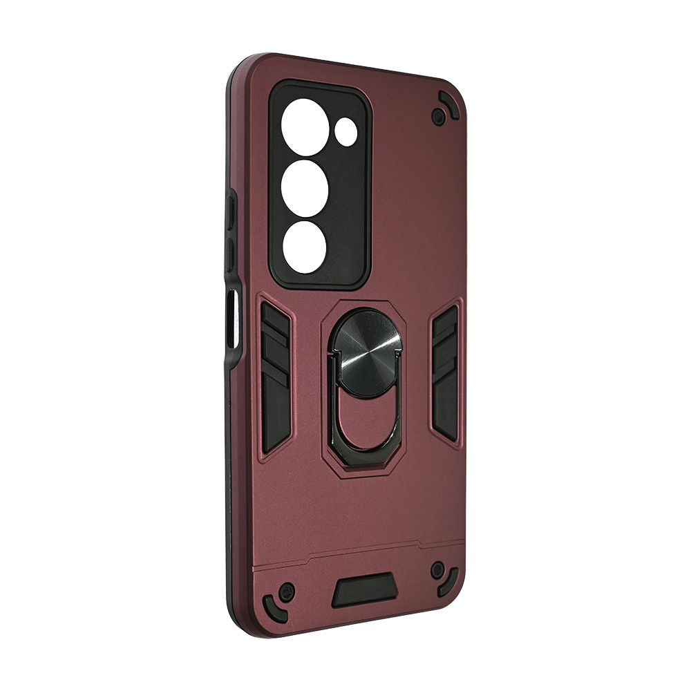 Maska za Xiaomi Redmi 15 4G — Hard Ring, bordo