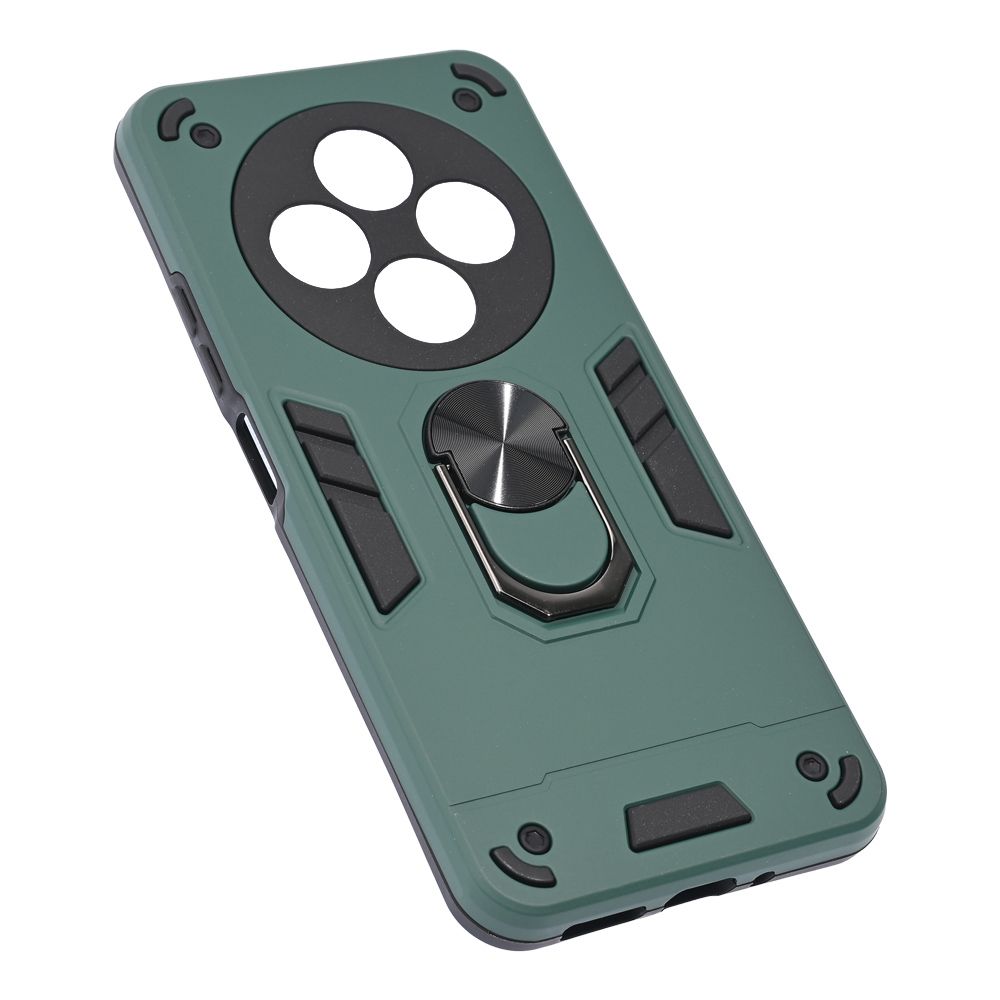 Maska za Xiaomi Redmi 17C — Hard Ring, tamno zelena