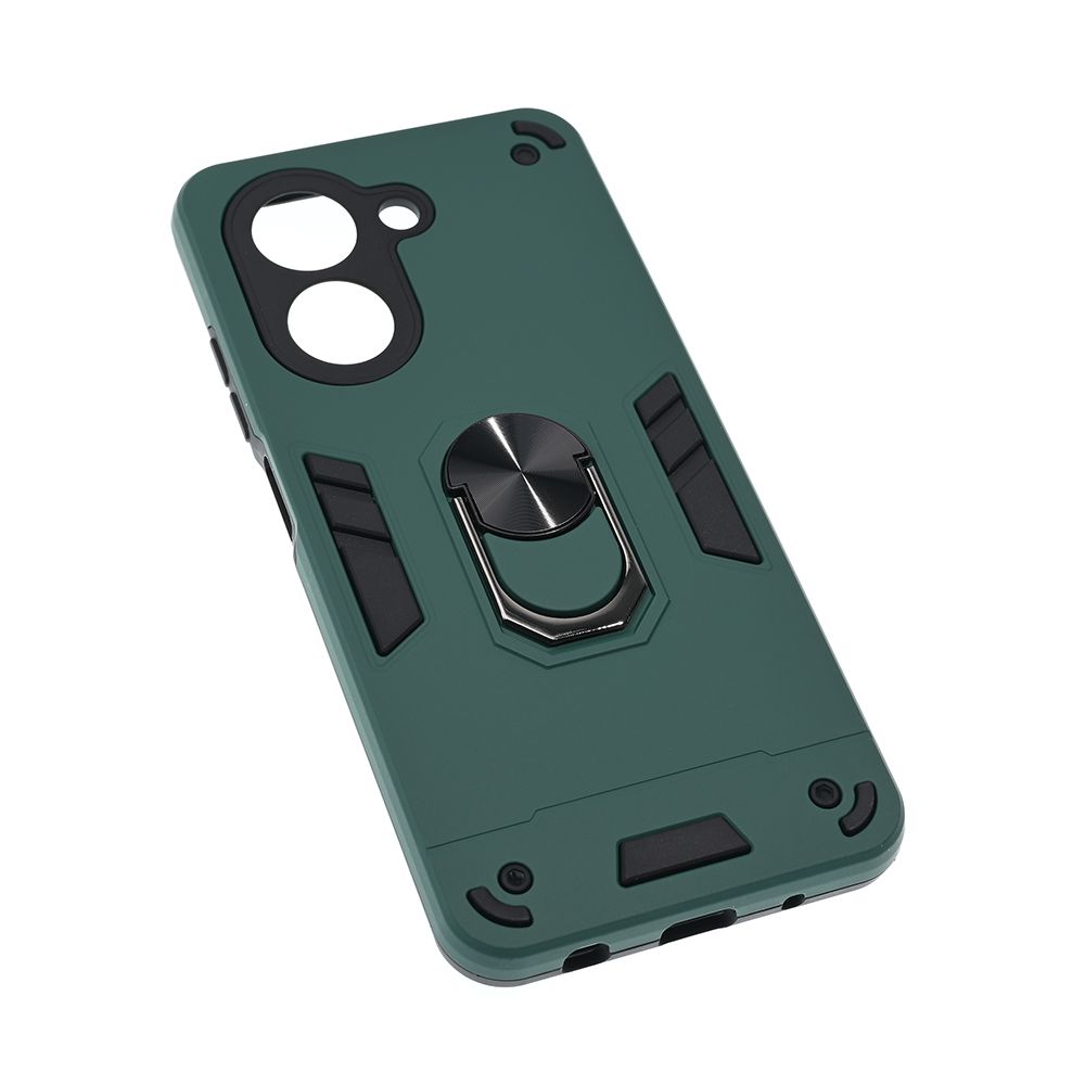 Maska za Xiaomi Redmi A5 — Hard Ring, tamno zelena