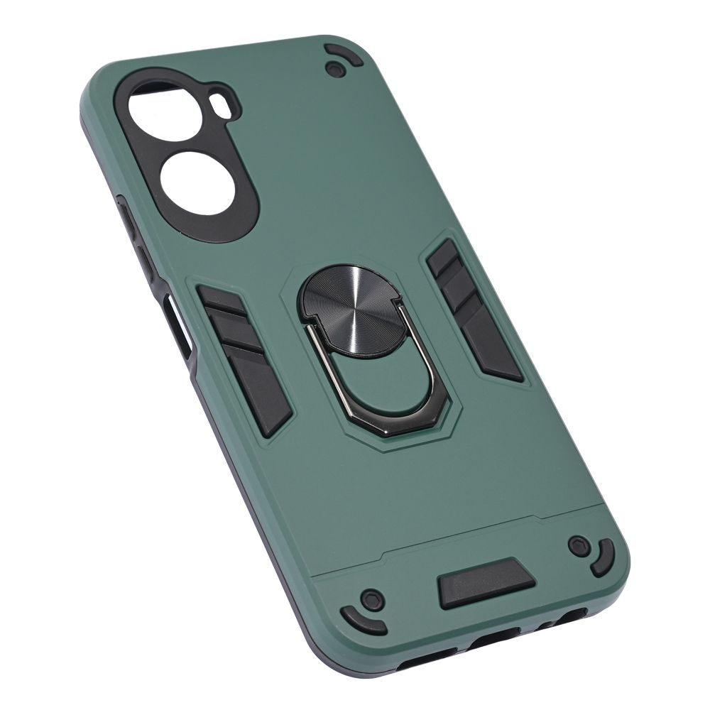 Maska za Xiaomi Redmi A7 Pro — Hard Ring, tamno zelena