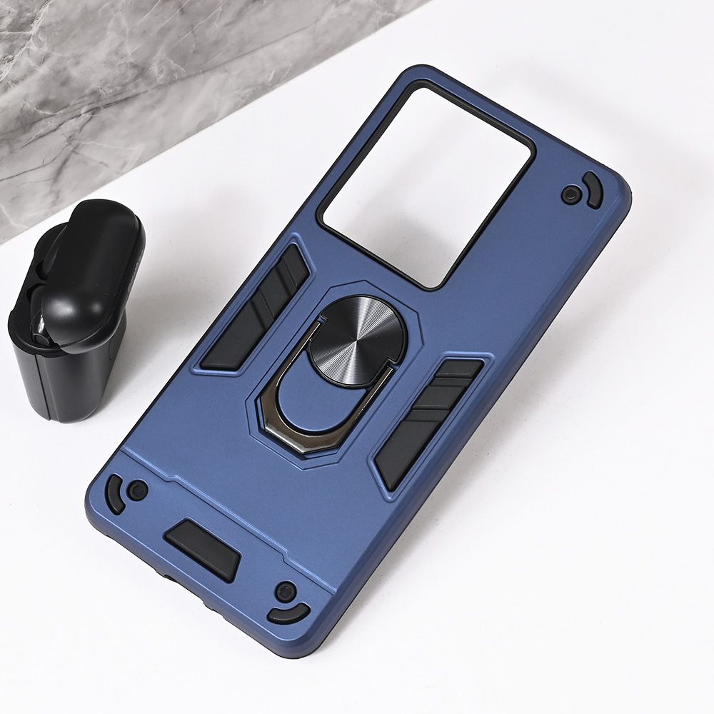 Maska za Xiaomi Redmi Note 14S — Hard Ring, tamno plava