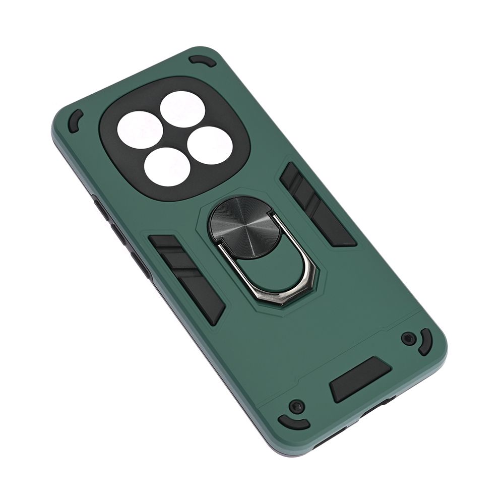 Maska za Samsung — Hard Ring, tamno zelena