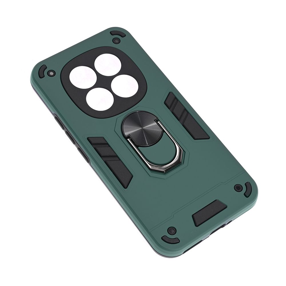 Maska za Samsung — Hard Ring, tamno zelena