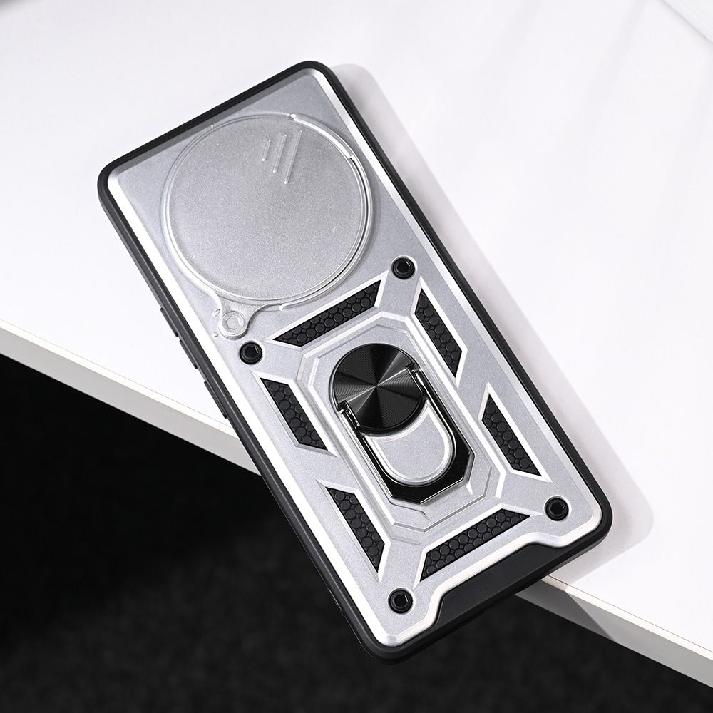 Maska za Honor Magic 7 Lite — Hard Shield, srebrna