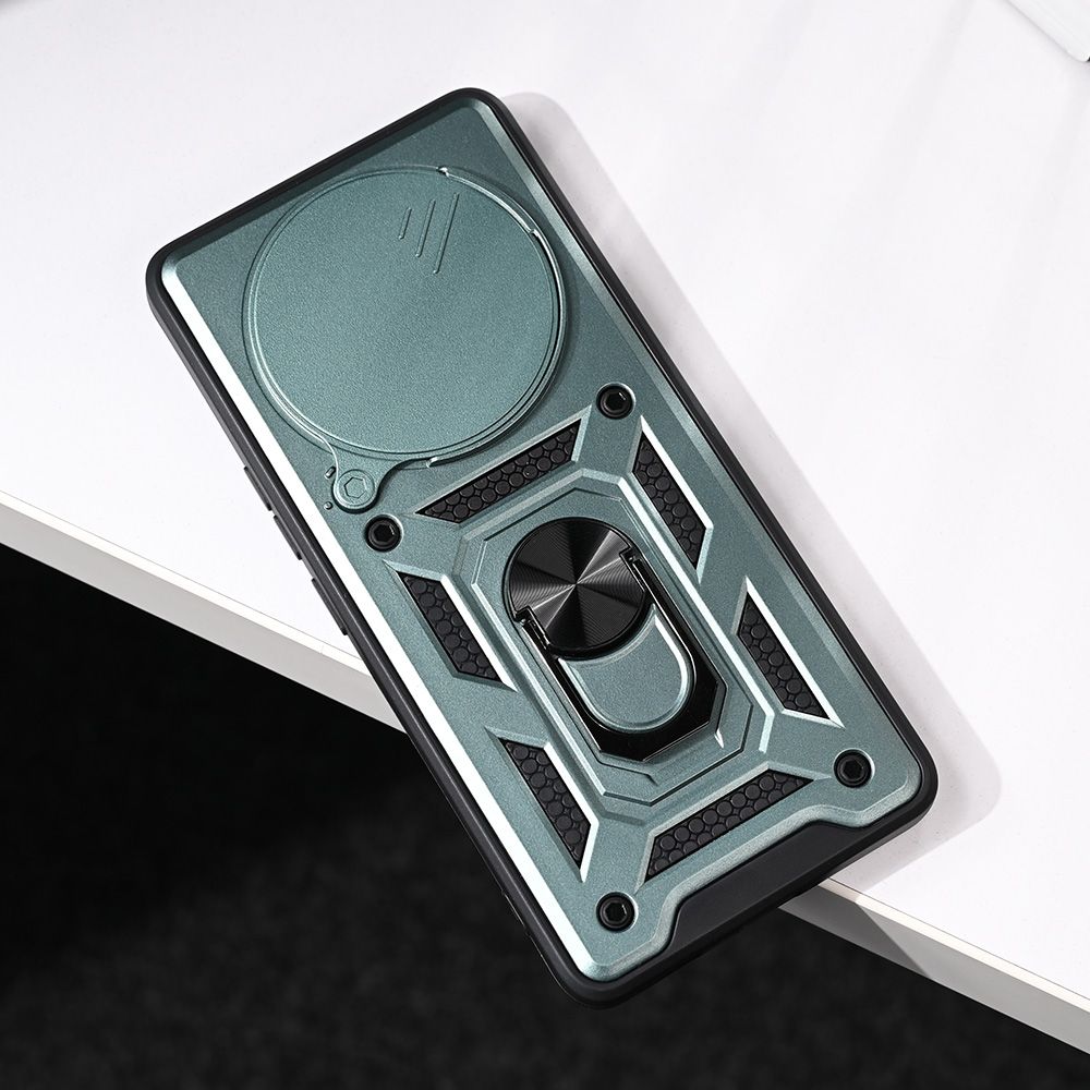 Maska za Honor Magic 7 Lite — Hard Shield, tamno zelena