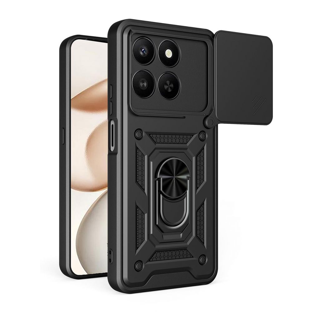 Maska za Honor 400 Smart — Hard Shield, crna