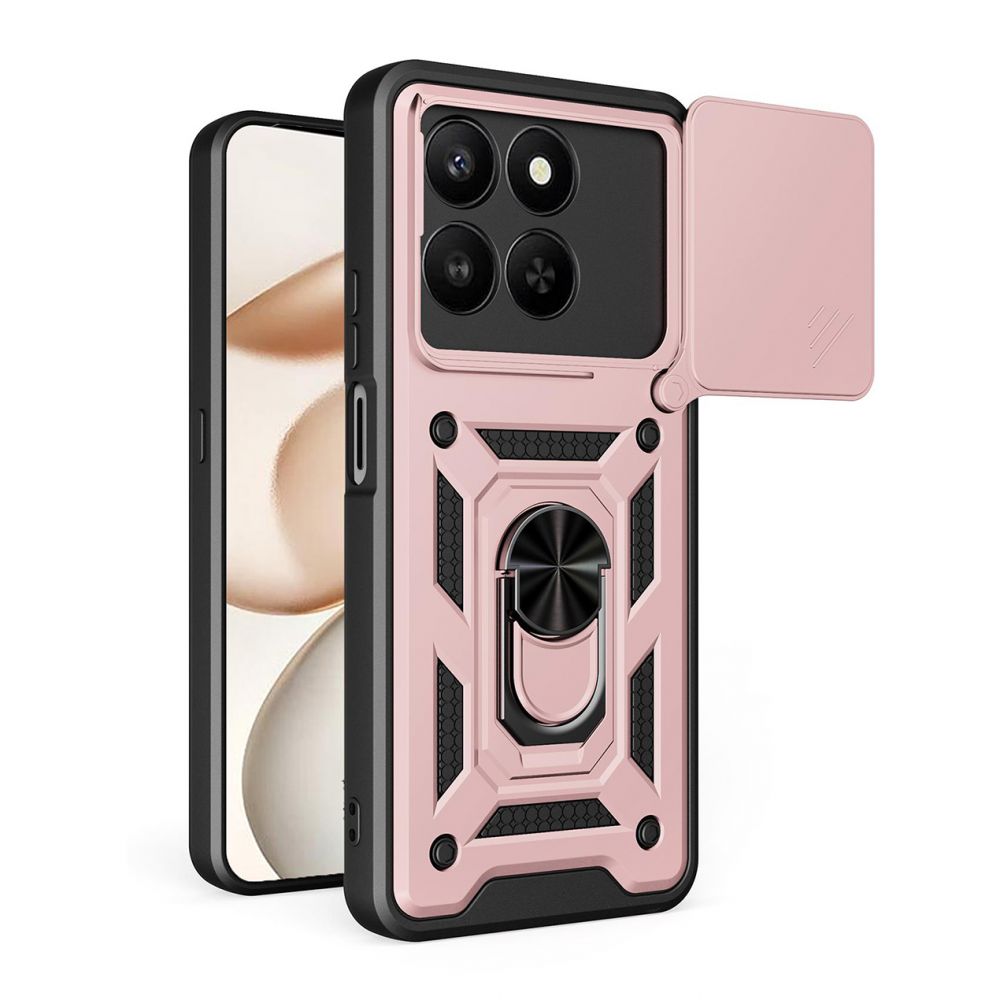 Maska za Honor 400 Smart — Hard Shield, roze