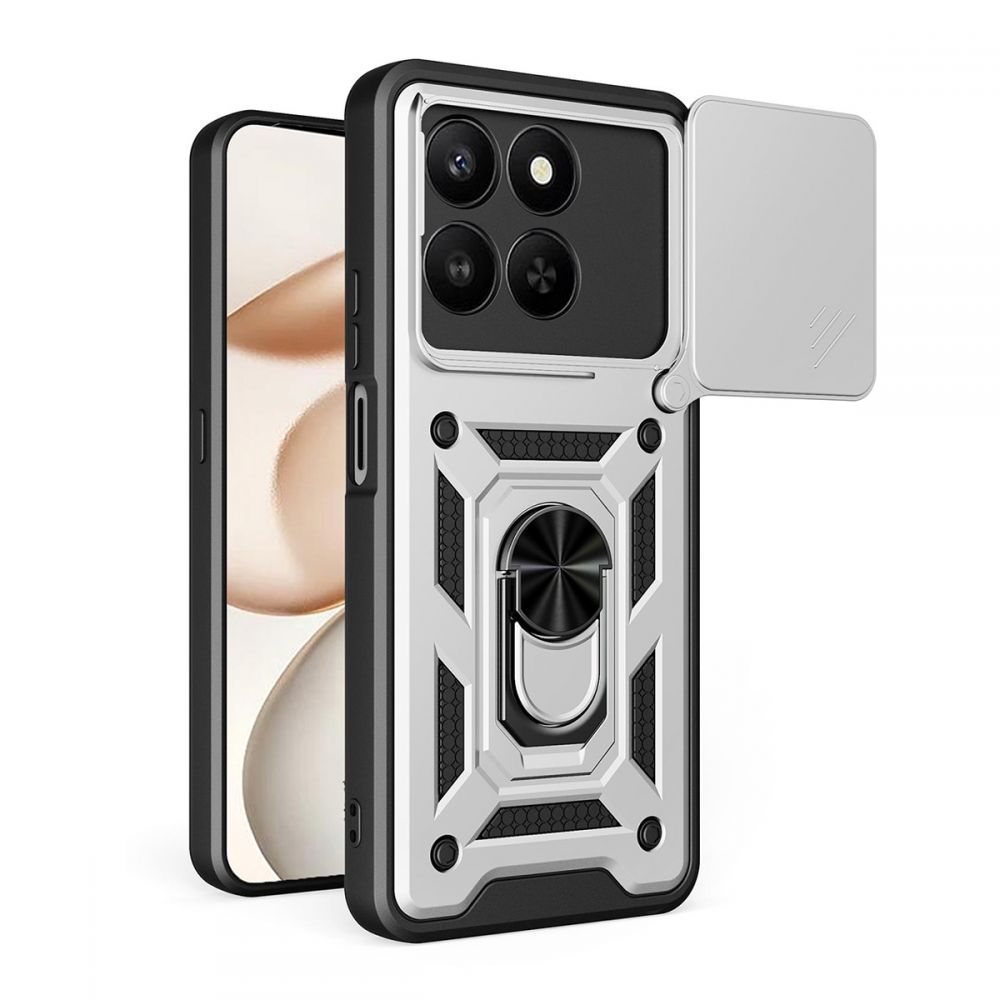 Maska za Honor 400 Smart — Hard Shield, siva